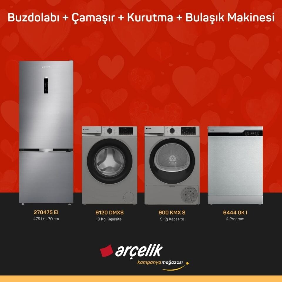 ARÇELİK 4'lü Çeyiz Paketi 3