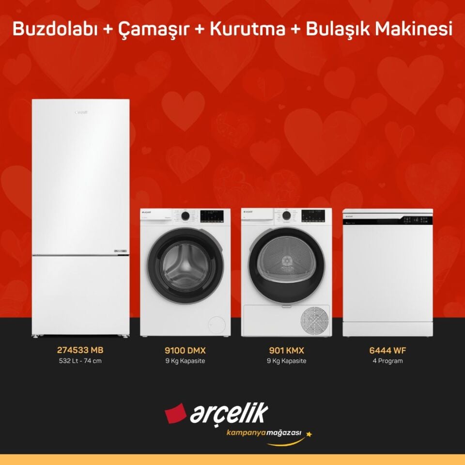 ARÇELİK 4'lü Çeyiz Paketi 6