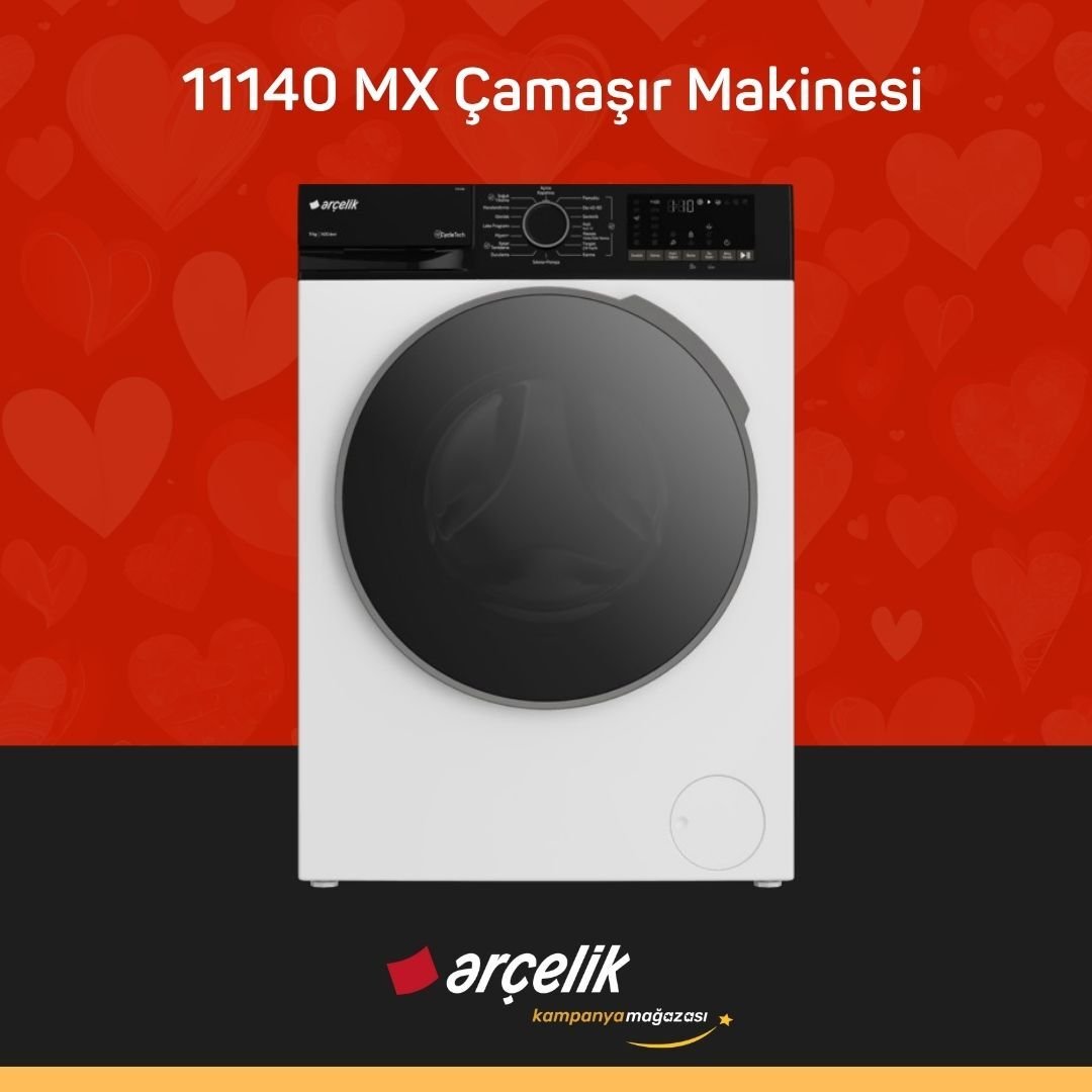 ARÇELİK 11140 MX Çamaşır Makinesi ( Tüm Türkiye Teslimat )