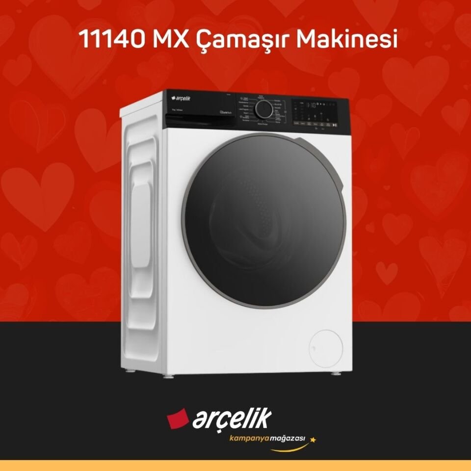 ARÇELİK 11140 MX Çamaşır Makinesi ( Tüm Türkiye Teslimat )