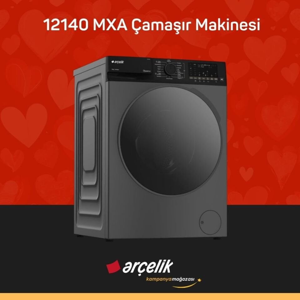 ARÇELİK 12140 MXA Çamaşır Makinesi ( Tüm Türkiye Teslimat )