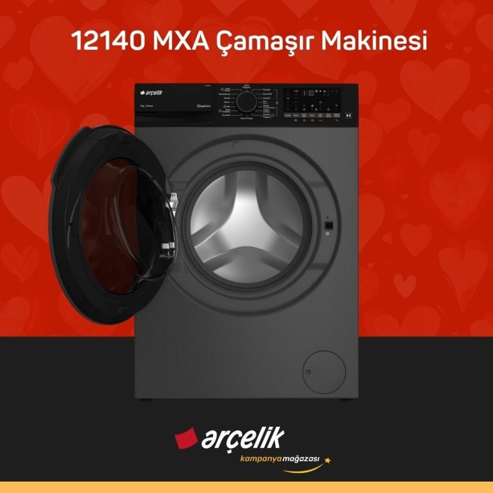 ARÇELİK 12140 MXA Çamaşır Makinesi ( Tüm Türkiye Teslimat )
