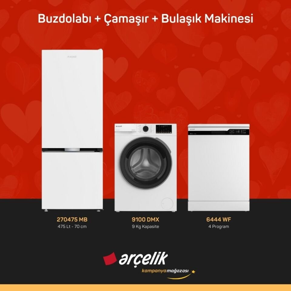 ARÇELİK 3'lü Çeyiz Paketi 1