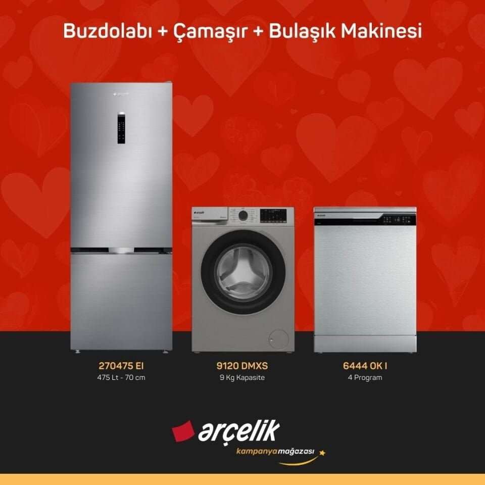 ARÇELİK 3'lü Çeyiz Paketi 3