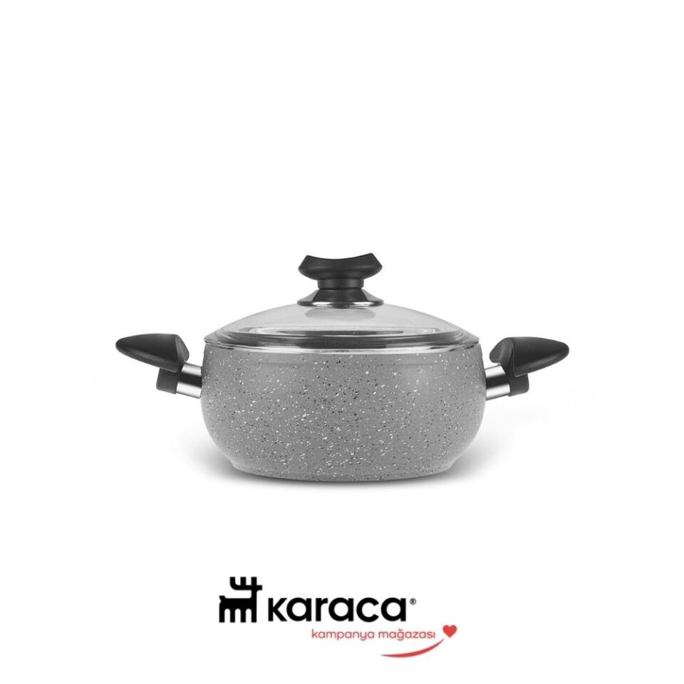 Karaca  Biogranit Avanos 7 Parça Tencere Seti Gri
