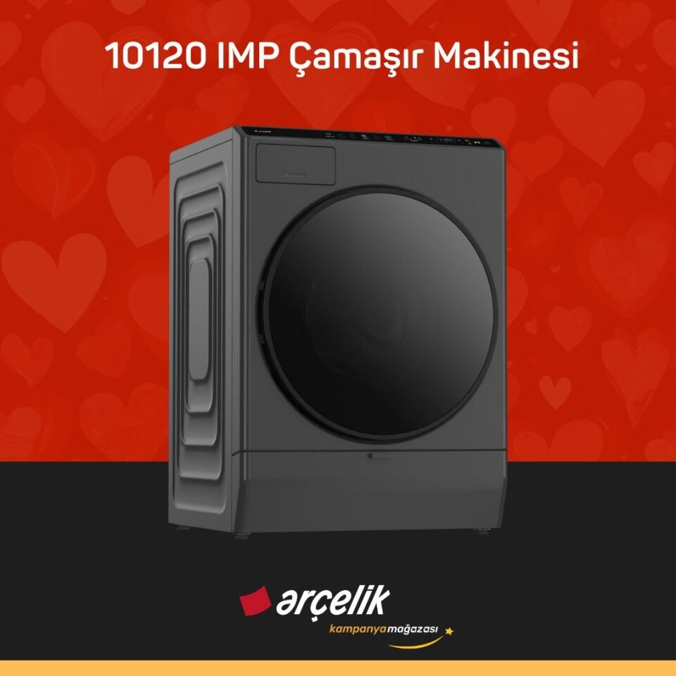 ARÇELİK 10120 IMP Çamaşır Makinesi - 1000 KMP HA Kurutma Makinesi