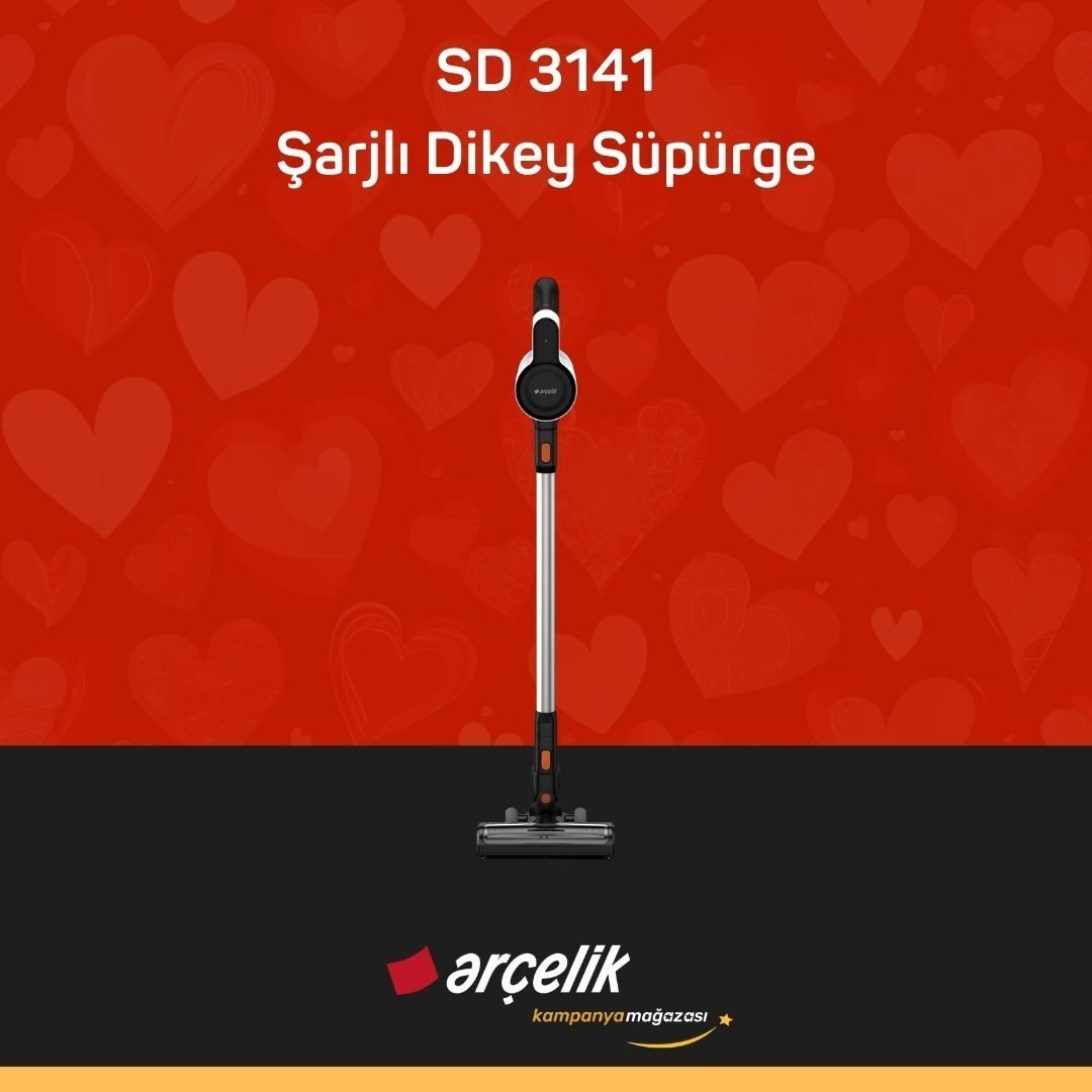 ARÇELİK SD 3141 Şarjlı Dikey Süpürge