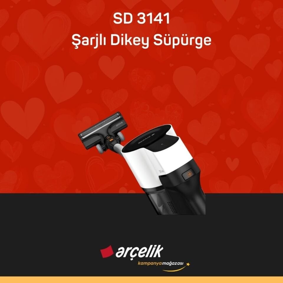 ARÇELİK SD 3141 Şarjlı Dikey Süpürge