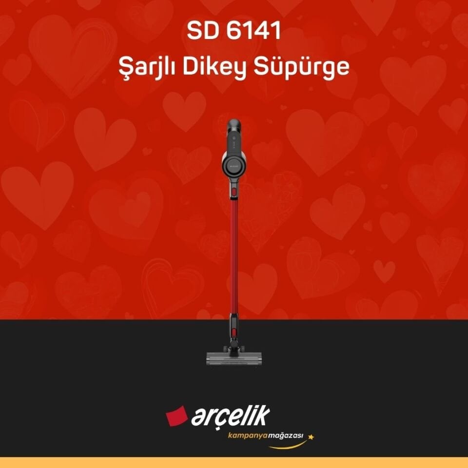 ARÇELİK SD 6141 Şarjlı Dikey Süpürge