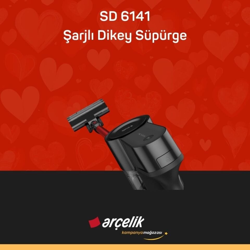ARÇELİK SD 6141 Şarjlı Dikey Süpürge