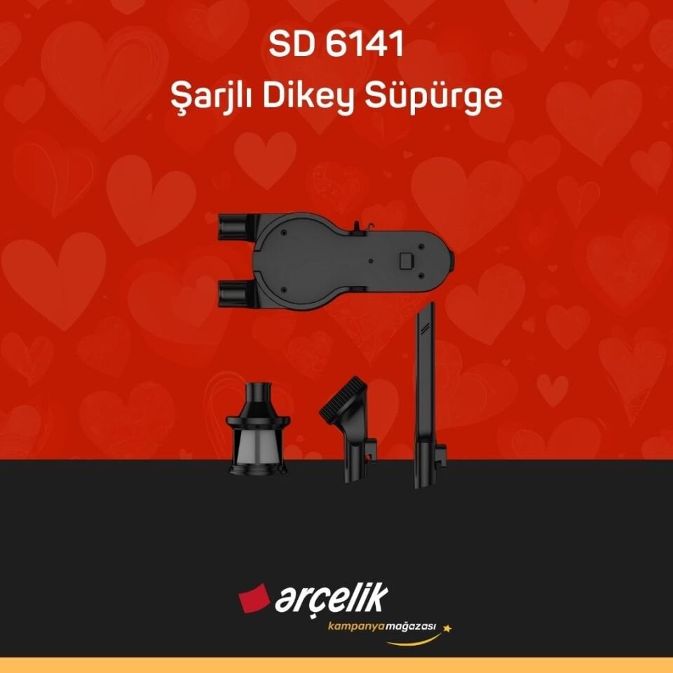 ARÇELİK SD 6141 Şarjlı Dikey Süpürge