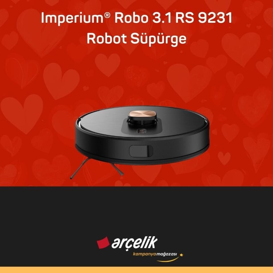 ARÇELİK Imperium® Robo 3.1 RS 9231 Robot Süpürge