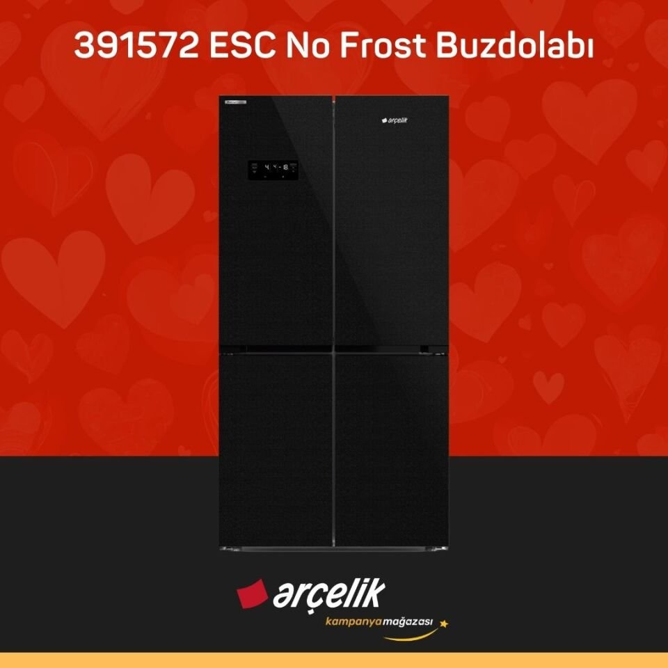 ARÇELİK 391572 ESC Gardırop Tipi Buzdolabı