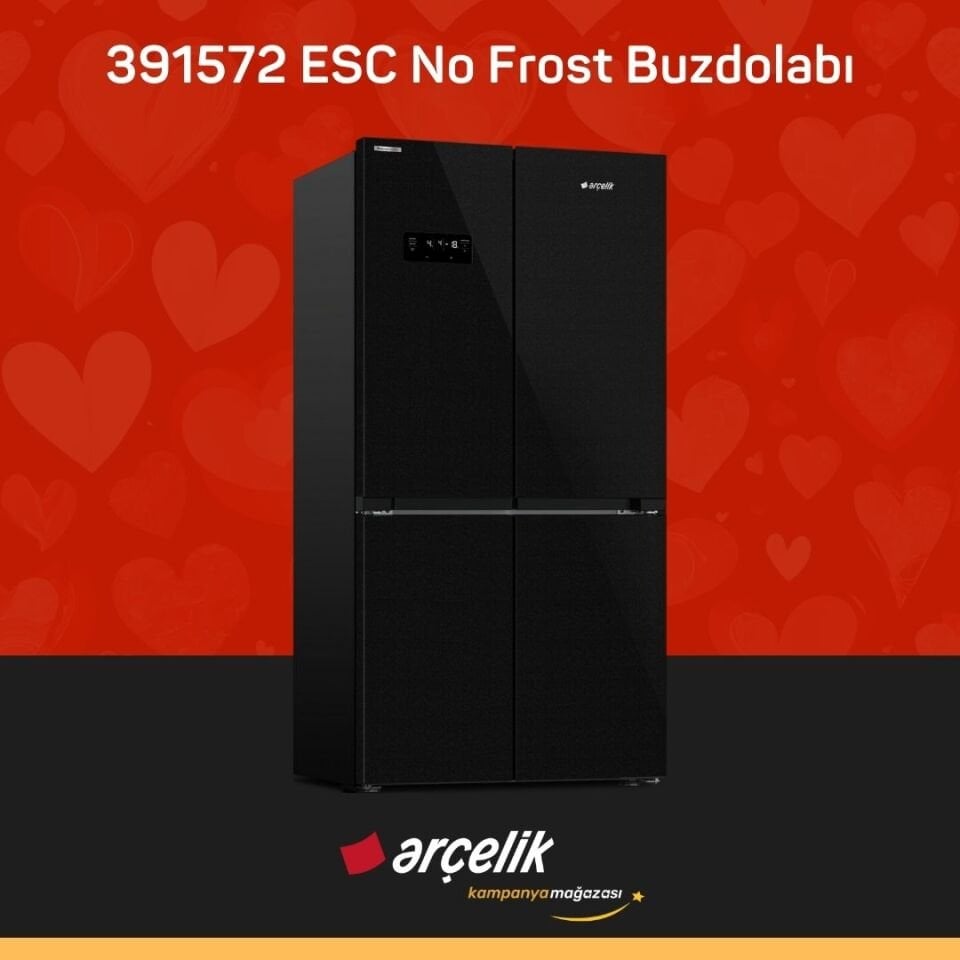 ARÇELİK 391572 ESC Gardırop Tipi Buzdolabı