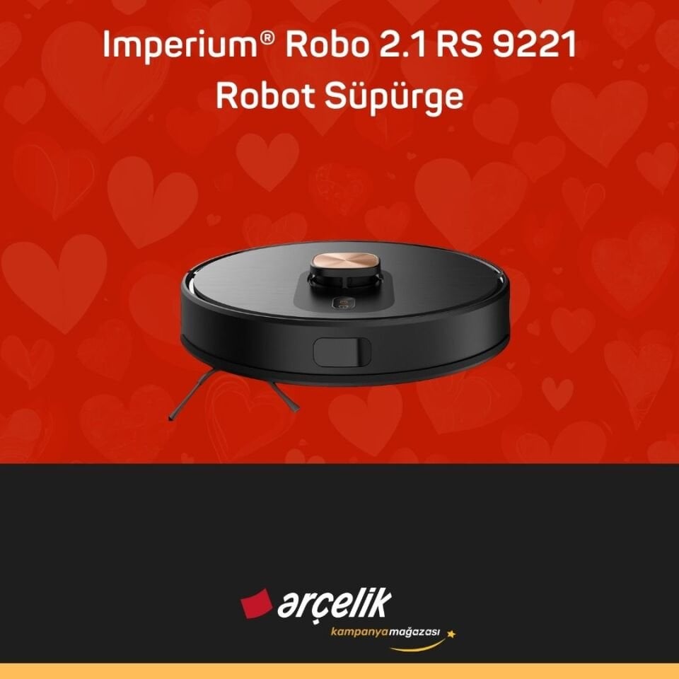ARÇELİK Imperium® Robo 2.1 RS 9221 Robot Süpürge