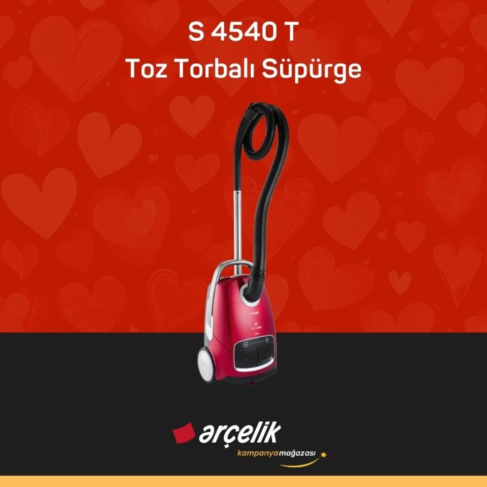 ARÇELİK S 4540 T Toz Torbalı Süpürge