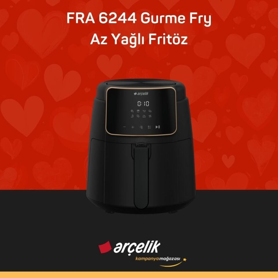 ARÇELİK FRA 6244 Gurme Fry Az Yağlı Fritöz