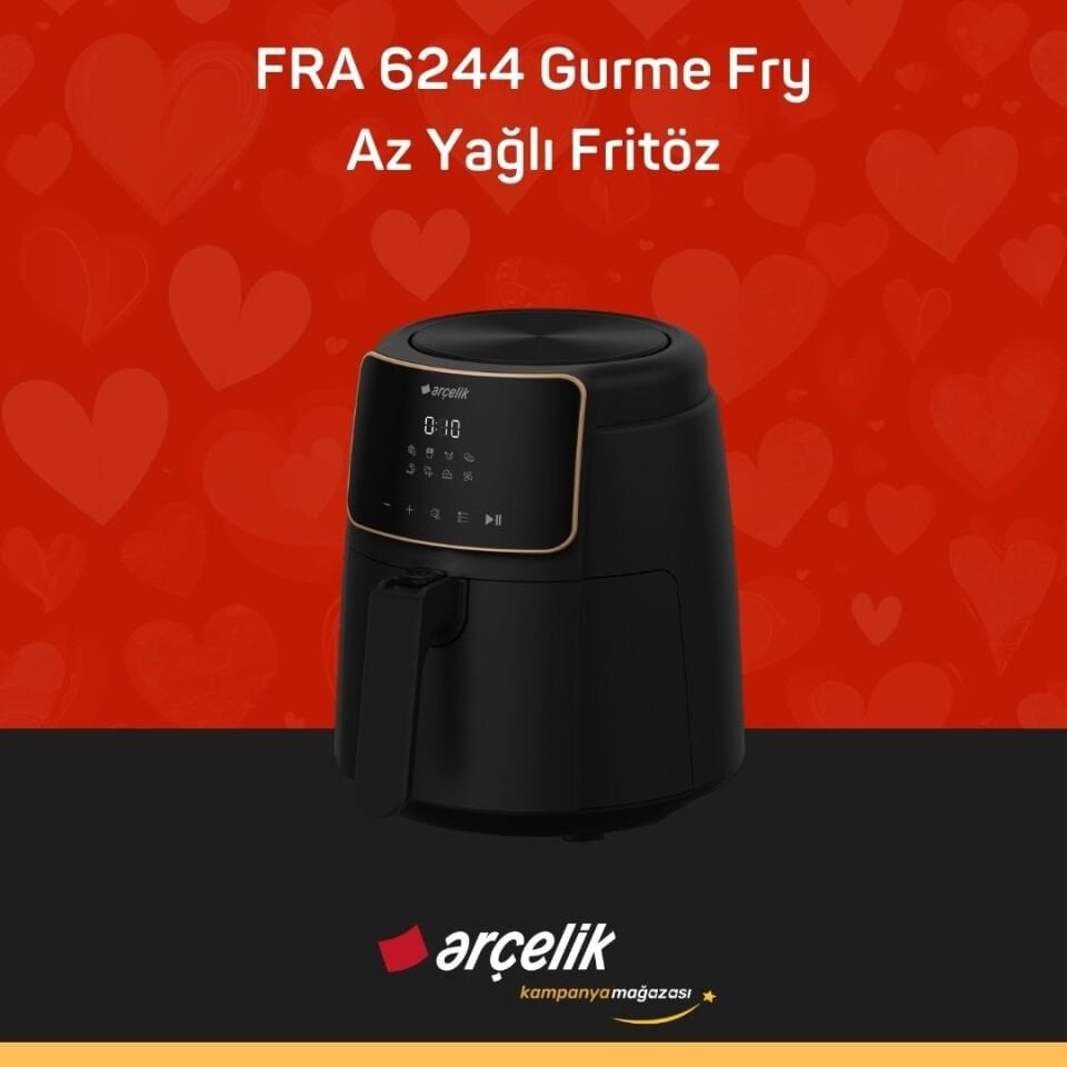 ARÇELİK FRA 6244 Gurme Fry Az Yağlı Fritöz