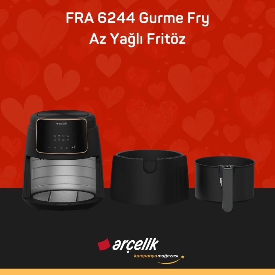 ARÇELİK FRA 6244 Gurme Fry Az Yağlı Fritöz