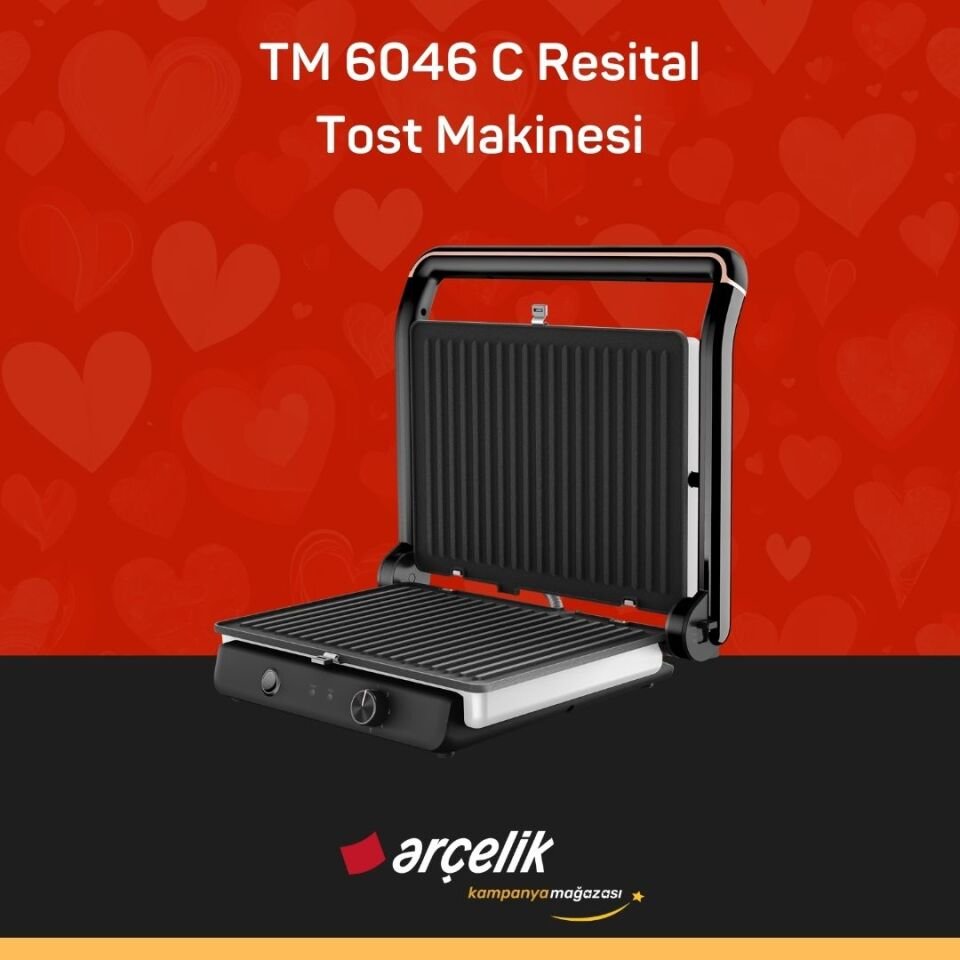 ARÇELİK TM 6046 C Resital Tost Makinesi