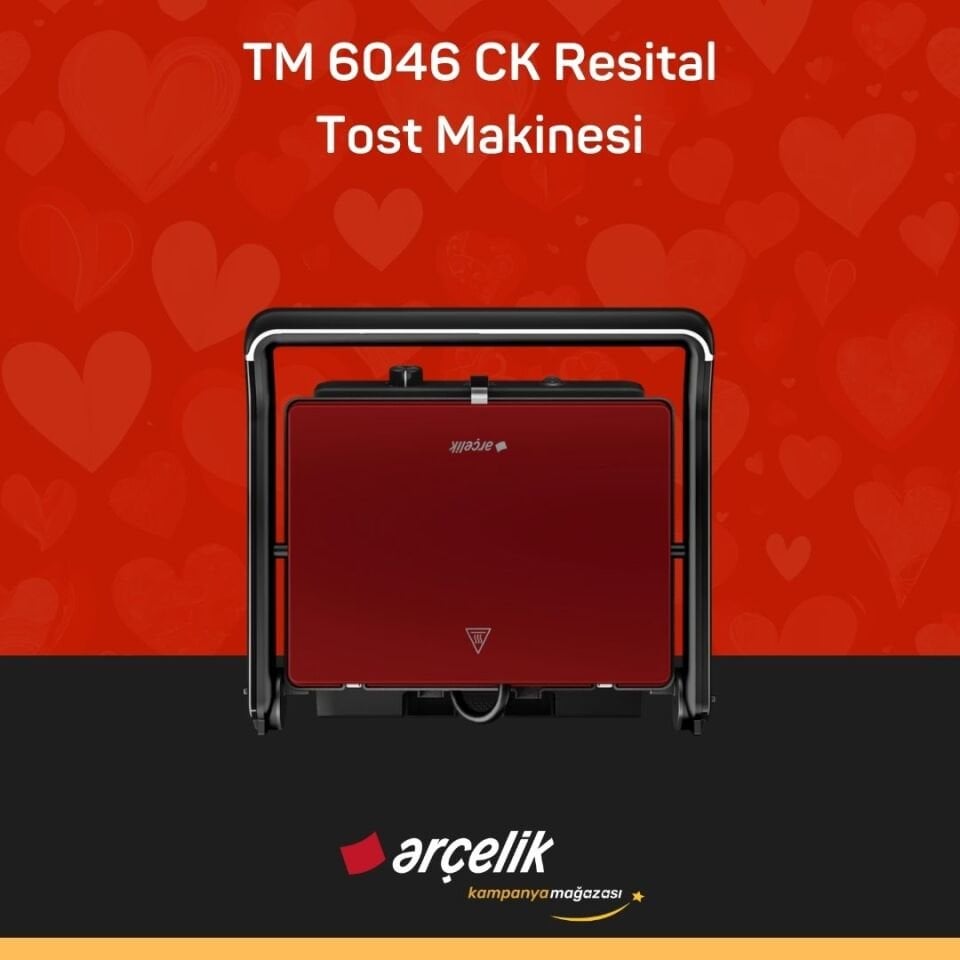 ARÇELİK TM 6046 CK Resital Tost Makinesi