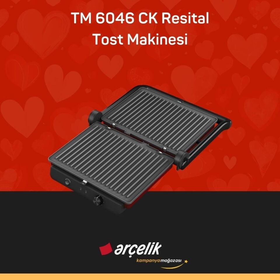 ARÇELİK TM 6046 CK Resital Tost Makinesi