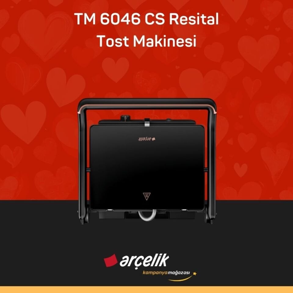 ARÇELİK TM 6046 CS Resital Tost Makinesi