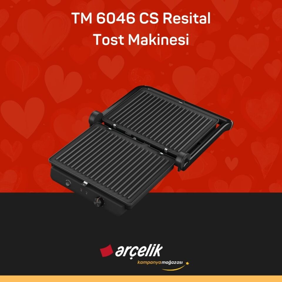 ARÇELİK TM 6046 CS Resital Tost Makinesi