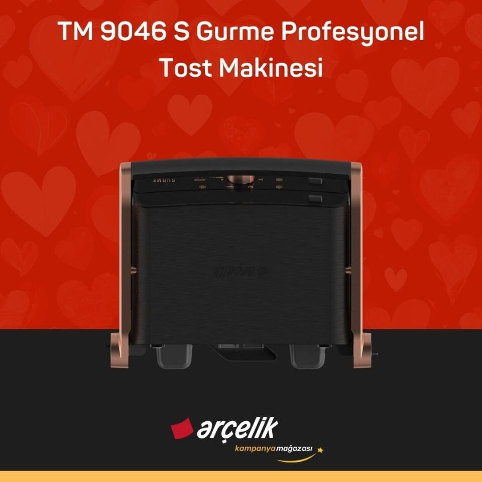 ARÇELİK TM 9046 S Gurme Profesyonel Tost Makinesi