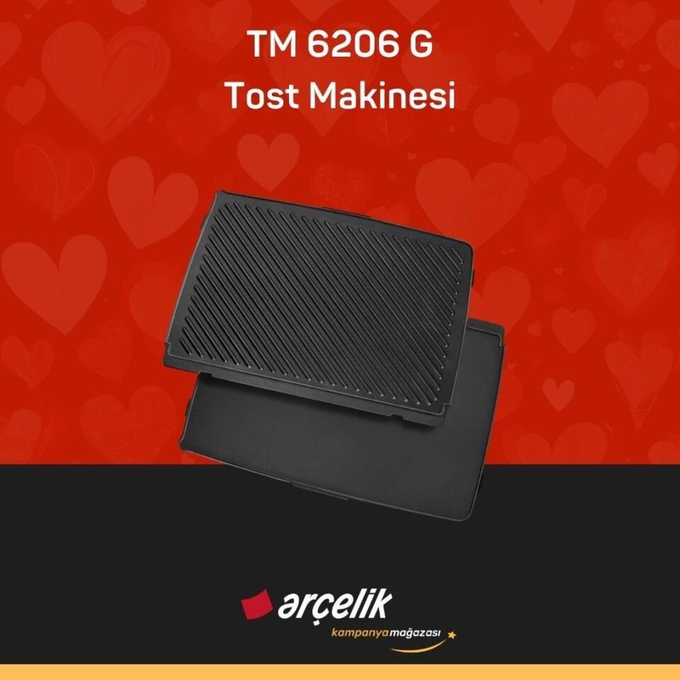 ARÇELİK TM 6206 G Tost Makinesi
