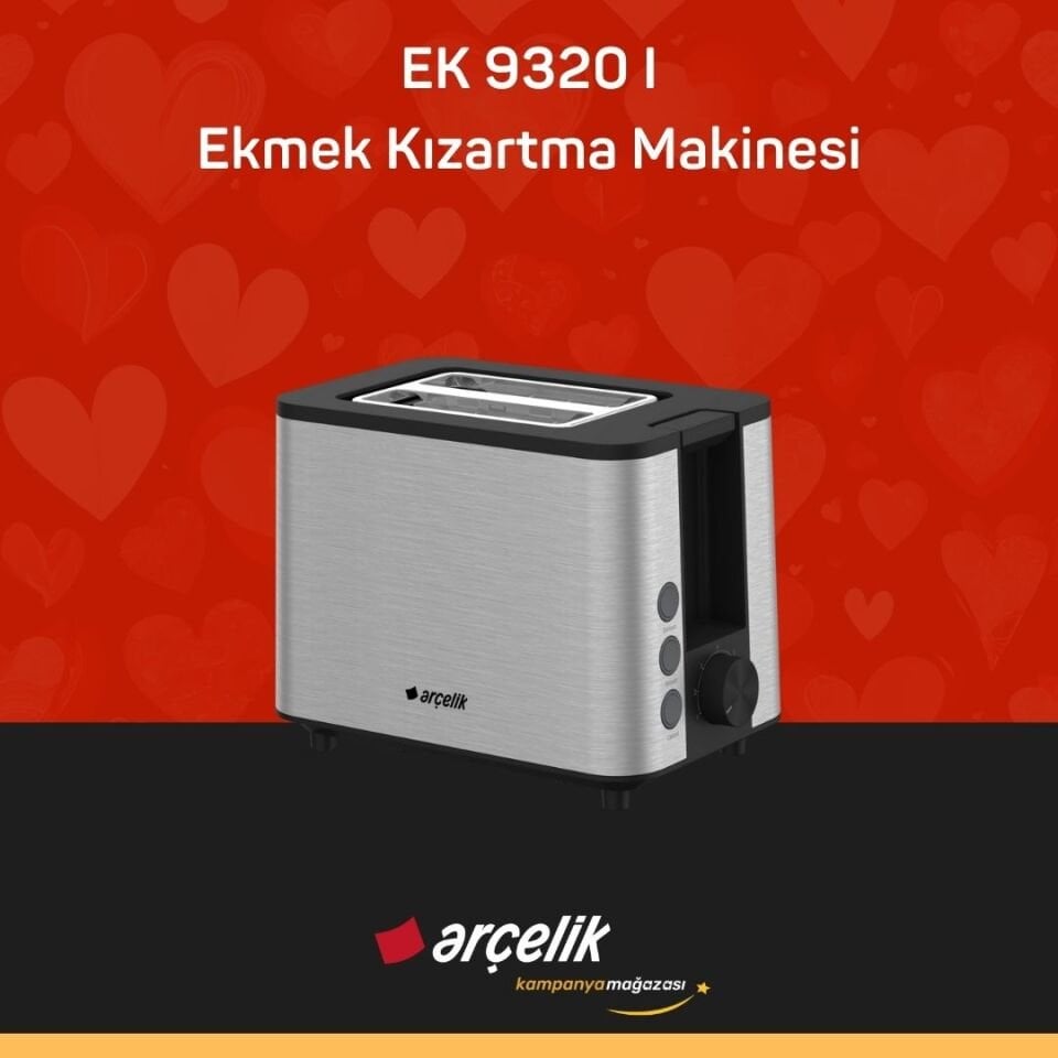 ARÇELİK EK 9320 I Ekmek Kızartma Makinesi