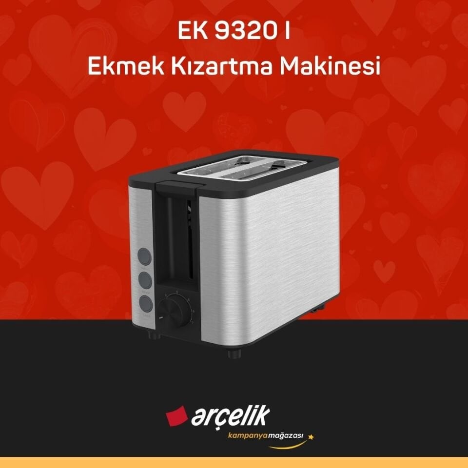 ARÇELİK EK 9320 I Ekmek Kızartma Makinesi