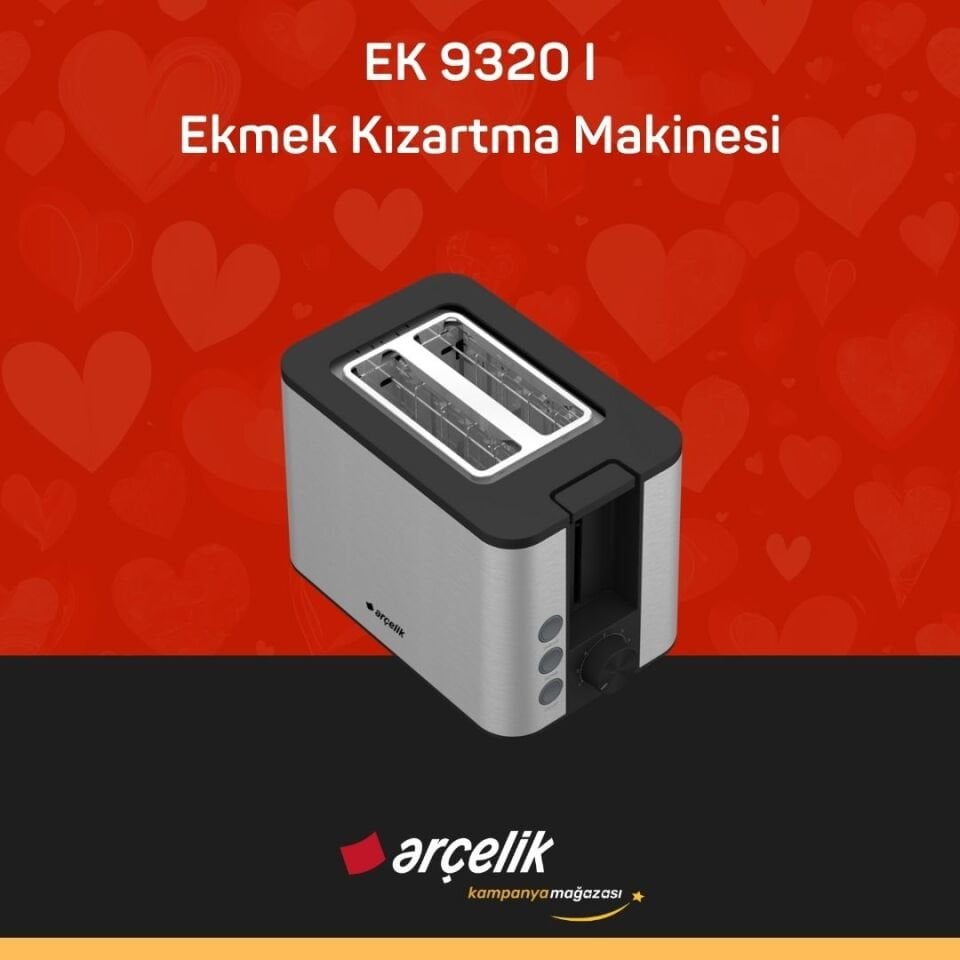 ARÇELİK EK 9320 I Ekmek Kızartma Makinesi