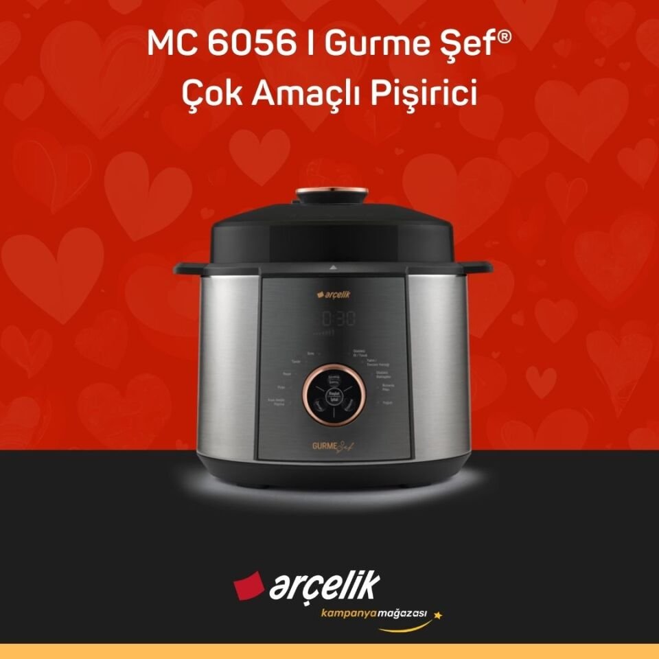 ARÇELİK MC 6056 I Gurme Şef® Çok Amaçlı Pişirici