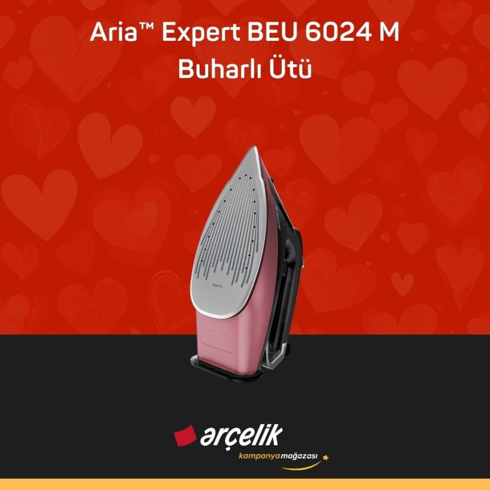 ARÇELİK Aria™ Expert BEU 6024 M Buharlı Ütü