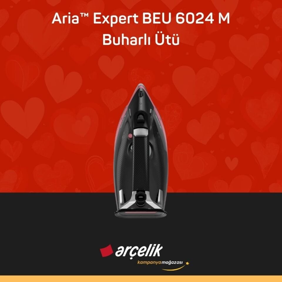 ARÇELİK Aria™ Expert BEU 6024 M Buharlı Ütü