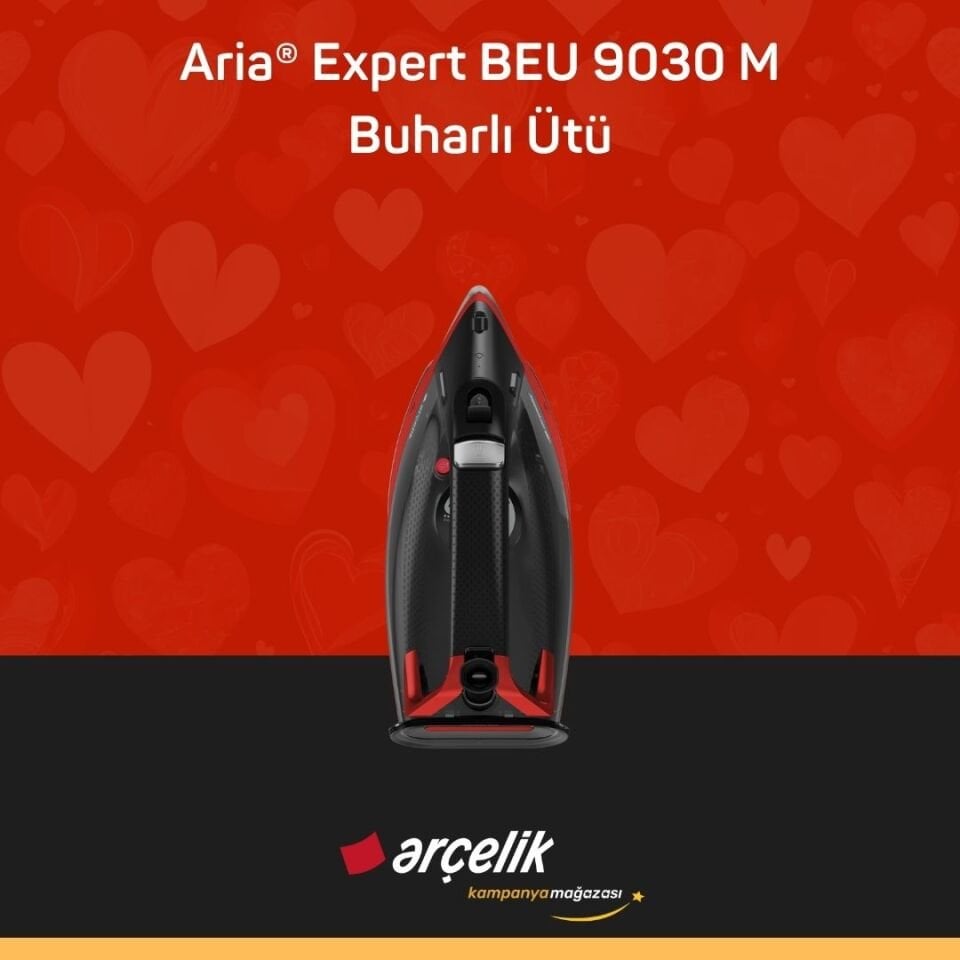 ARÇELİK Aria® Expert BEU 9030 M Buharlı Ütü
