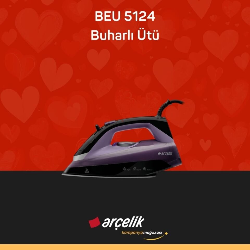 ARÇELİK BEU 5124 Buharlı Ütü