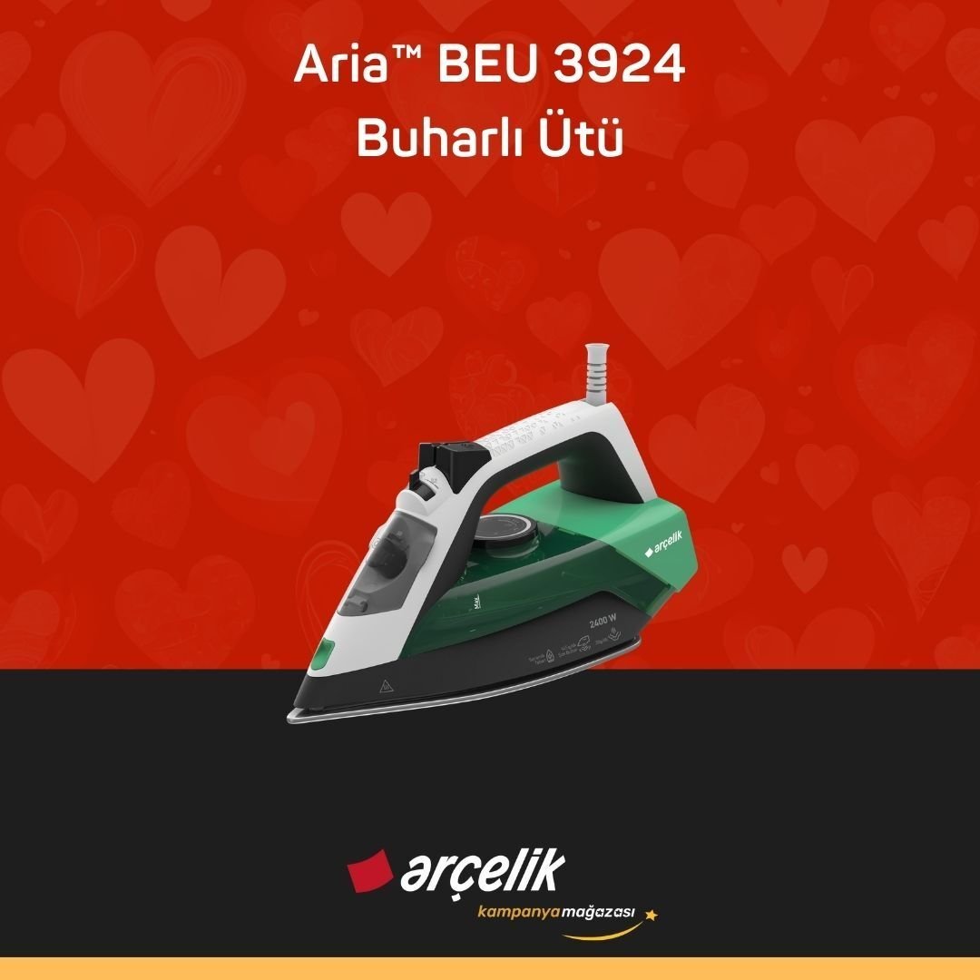 ARÇELİK Aria™ BEU 3924 Buharlı Ütü