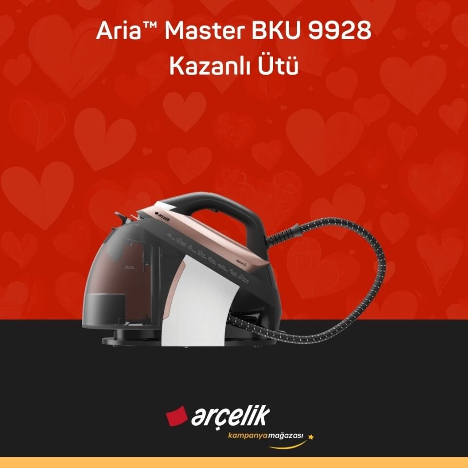ARÇELİK Aria™ Master BKU 9928 Kazanlı Ütü