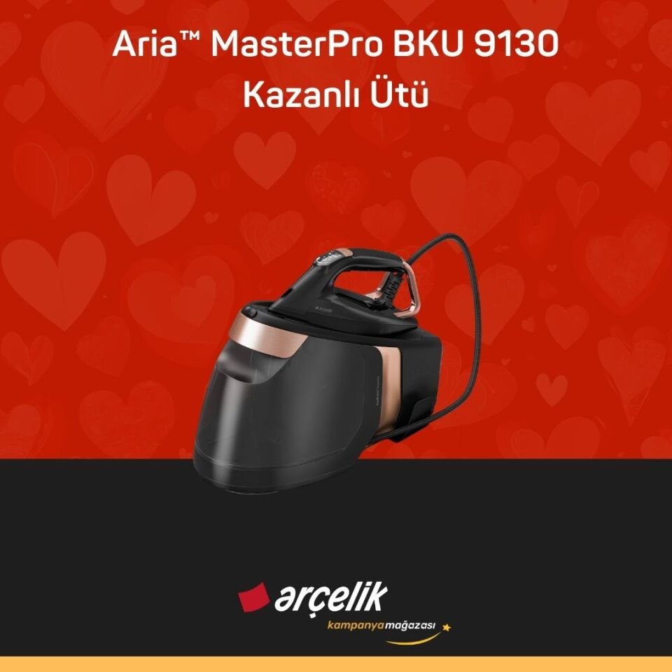 ARÇELİK Aria™ MasterPro BKU 9130 Kazanlı Ütü