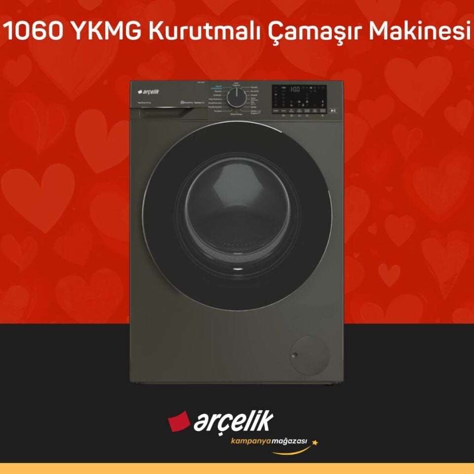 ARÇELİK 1060 YKMG Kurutmalı Çamaşır Makinesi