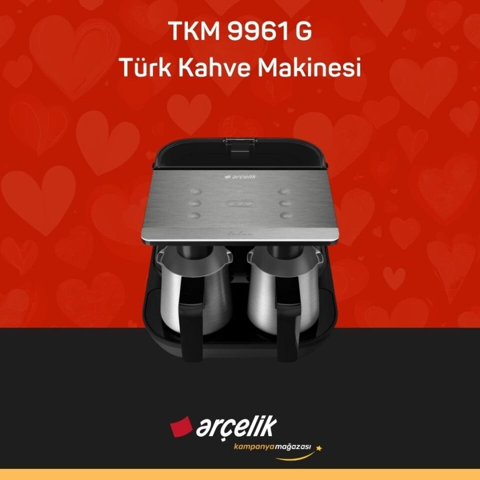 ARÇELİK TKM 9961 G Türk Kahve Makinesi