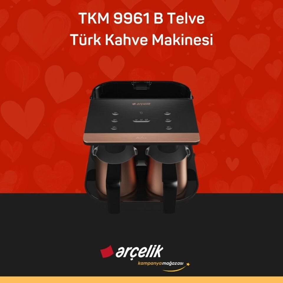 ARÇELİK TKM 9961 B Telve Türk Kahve Makinesi