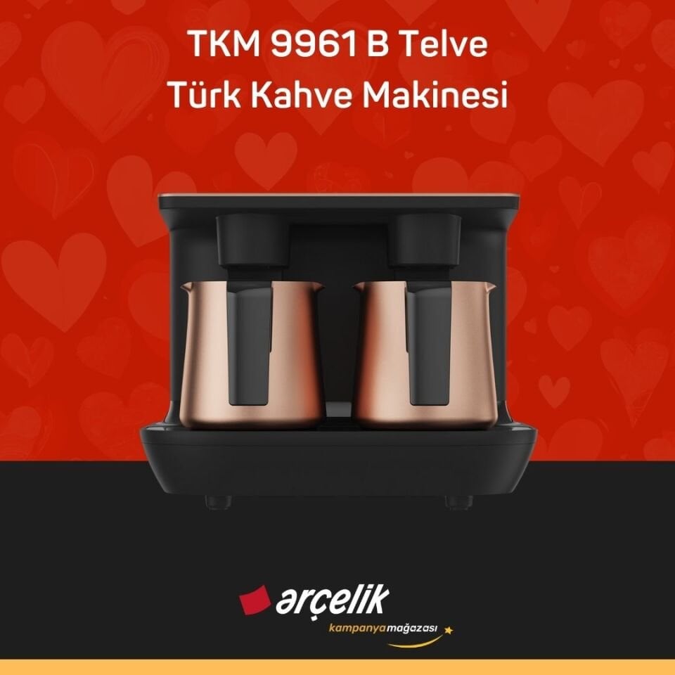 ARÇELİK TKM 9961 B Telve Türk Kahve Makinesi
