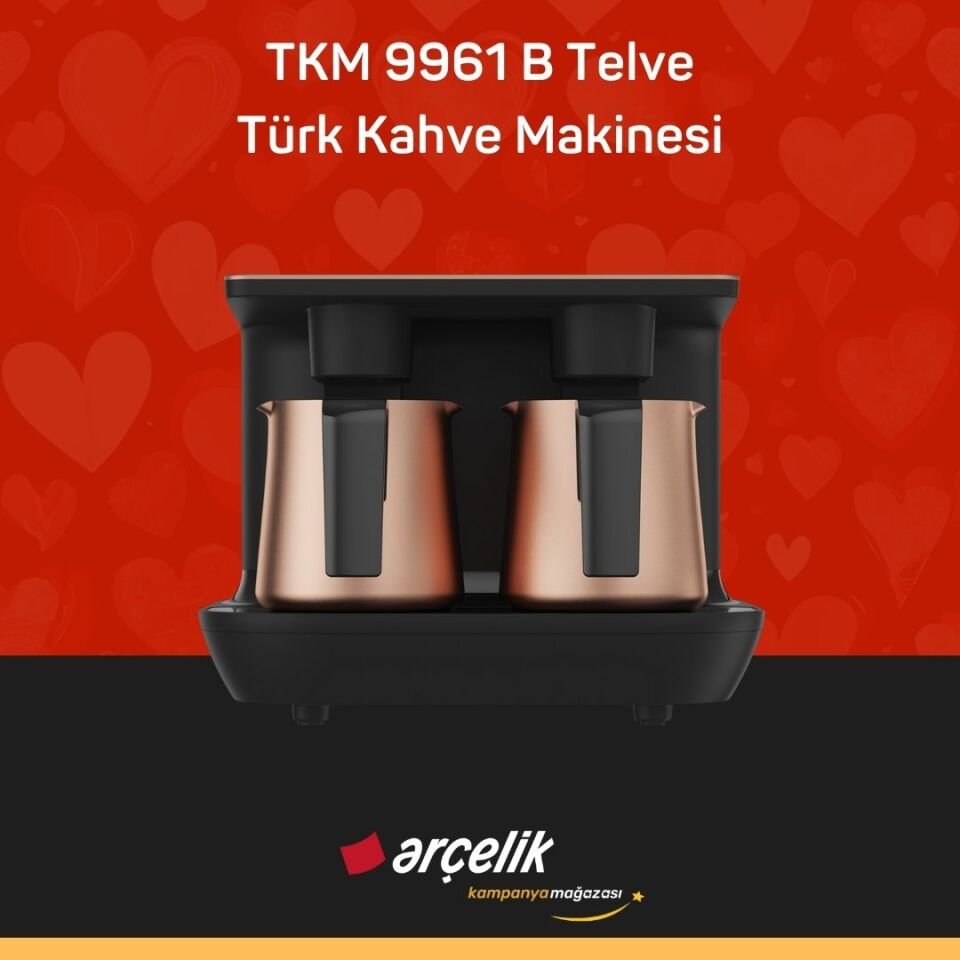 ARÇELİK TKM 9961 B Telve Türk Kahve Makinesi