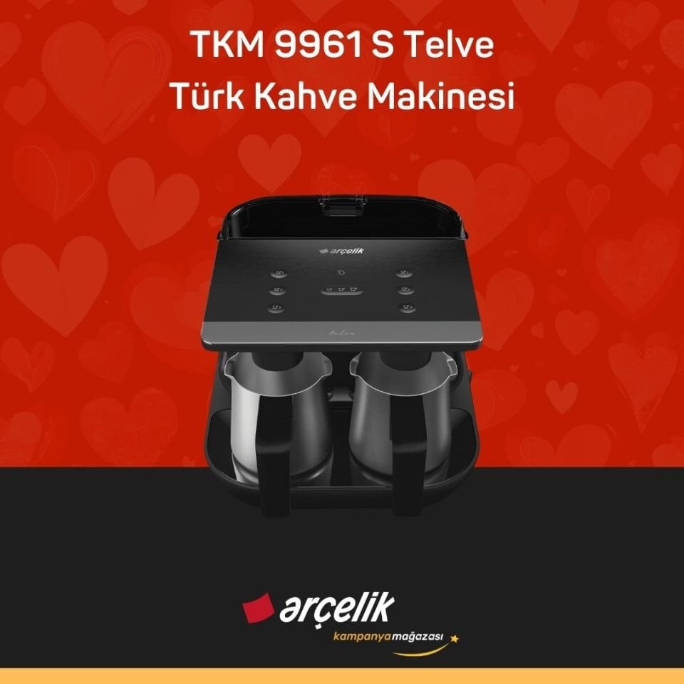 ARÇELİK TKM 9961 S Telve Türk Kahve Makinesi