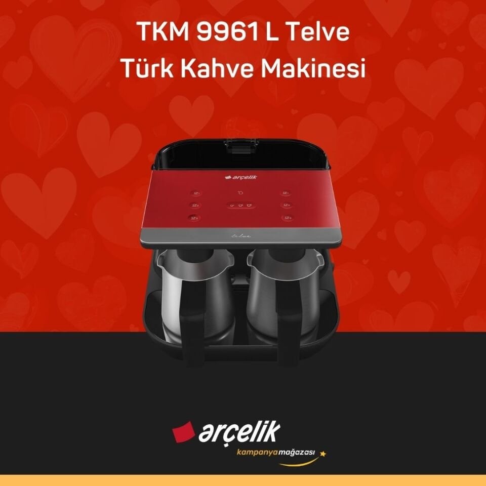 ARÇELİK TKM 9961 L Telve Türk Kahve Makinesi