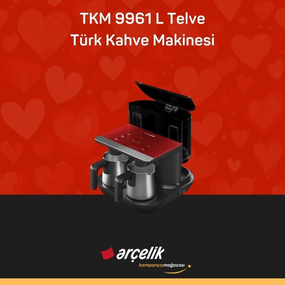 ARÇELİK TKM 9961 L Telve Türk Kahve Makinesi