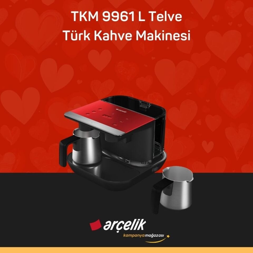 ARÇELİK TKM 9961 L Telve Türk Kahve Makinesi